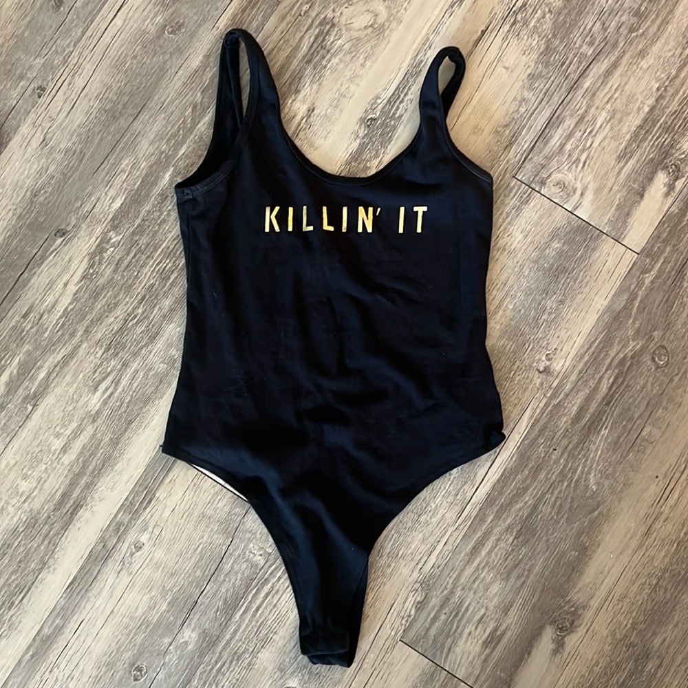 Black bodysuit